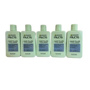 5 Garnier Fructis hair filler + ceramide color repair conditioner 7% hyaluronic